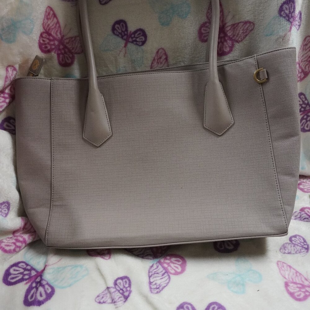 Dagne Dover Siganture Legend Tote in color Bleeker Blush